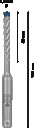 Triecienurbis SDS plus-7X 6x50x115mm, 1 gab., Perforatora urbjiem EXPERT SDS PLUS-7X TRIECIENURBIS PERFORATORIEM, 2608900071, BOSCH