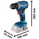 Bosch Puuremasin GSR 18V-45, GWS 18V-8, 0615A5007N, 18V, 4Ah, 2 akut, Laadija, Karp