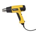 Celtniecības fēns 2000W, POWERPLUS, POWX1021, 3 temperatūras iestatījumi, 2 uzgaļi, 3 m kabelis