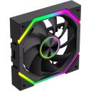 Gamemax Korpuse ventilaator FN12A-N2 WL, 120mm, 58.6 cfm, 800-2000 rpm, H&uuml;drauliline laager, 30.6 dBA