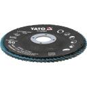 Yato lapiņu slīpdisks P80 125X22mm YT-833007, P80, 125mm, 22mm