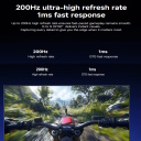 Spēļu monitors 23,8&Prime; FHD 1920&times;1080 200 Hz 1 ms IPS HDR FreeSync Premium G24i 2026 OM4FE-EU Melns ELA6364EU Xiaomi