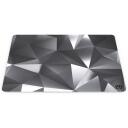Endorfy коврик для мыши Crystal Black L EY6B007, 450mm, 400mm, черный/белый, узор, влагостойкий, нескользящая основа