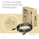 Club3D HDMI kabelis CAC-1375 5m 48Gbps, 4K120Hz, 8K60Hz, 28 AWG, auksiniai kontaktai, juodas