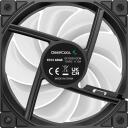 Deepcool Охлаждение R-FD12-BKAPN3-G, 120mm, 63.6 cfm, 400-2050 rpm, 26.9 dBA, 3 вентилятора, 8-контактный кабель