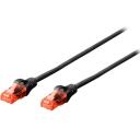 Digitus patch kabelis DK-1617-010, 1m, CAT 6, RJ-45, halogēnu brīvs, PoE+ gatavs, minimizēta NEXT, kinks aizsardzība
