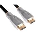 Club3D HDMI 2.0 кабель CAC-1310 3м 4K 60Hz 18Gbps Премиум Высокой скорости, Черный/Серебристый