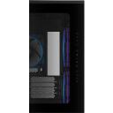 Asus Kaste PRIME AP201 TG, 2x120mm sānu ventilatori, 1x120mm aizmugures ventilators, 2x2.5" un 2x3.5" HDD