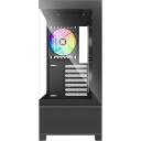 Xilence Корпус для ПК XG172, 3x120mm PWM ARGB вентиляторы, 2x3.5" HDD, 3x2.5" SSD, ATX, черный