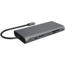 Raidsonic dokk IB-DK4050-CPD, 1xRJ-45, 1xUSB 3.0 Type-C, 2xUSB 3.0, 2xHDMI, Ethernet LAN