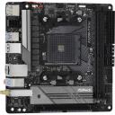 Asrock Emaplaat A520M-ITX/AC, 170mm, 170mm, 4 SATA, 2xUSB 3.2 Gen1, 1xHDMI, 1xDisplayPort, 802.11ac WiFi, DDR4 3200MHz