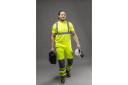 Augstas redzamības T-krekls HOGERT HT5K950-XL, hi-vis, dzeltena, XL, polikokvilna