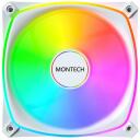Montech Korpusinis ventiliatorius AX120 PRO WHITE 3 IN 1, 120mm, 12V, 3 ventiliatoriai, 1600RPM, 72.3cfm, 1.85mmH2O, baltas
