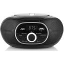 Jvc radio RD-E221B Boombox, 225mm, 245mm, 127mm, 1.4kg, USB, AUX, CD, MP3, FM 87.5-108MHz, 2x1.3W, 30 iepriek&scaron; iestatītas stacijas