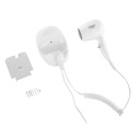 Фен для гостиниц и бассейнов с мощностью 1600 W и 2 температурными режимами белый AD2252 Adler