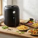 Esperanza Beztauku fritētājs EKA001, 2,6L, 1000W, 220-240V, 60min taimeris, 200&deg;C, 7 programmas, melns