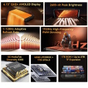 Atsparus i&scaron;manusis telefonas 6.73&Prime; AMOLED 120 Hz 20 000 mAh XPLORE 2 12 GB 256 GB Juodas Blackview