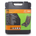 Įrankių rinkinys ISMA IS-1057, 57 vnt., 12V akumuliatorinis gręžtuvas