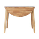 Saliekamais galds BIRKA D90xH75cm, ozols 21425