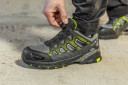 Darba apavi PAGLAU LACE SYSTEM, S1PS klase, melnas/zaļas, izmērs 45, HT5K580-45, HOGERT