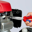 Mechanikas knaibles, KNIPEX, 38 95 200, hromētas, 200 mm, augsta izturība