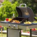 Black Decker gaasigrill BXOG7200E ES9330110B, 2 p&otilde;letit, 2x3600 W, roostevaba teras, 580x1160 mm