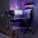 Hawk Astronautu zvaigžņu/miglāja projektors HW-STAR02, hromēts, iebūvēts akumulators, USB-C, 9 režīmi, tālvadība