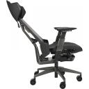 Asus Spēļu krēsls ROG Destrier Ergo 90GC0120-MSG010, 150kg, 14cm roku balstu regulē&scaron;ana, 7cm jostas atbalsts, 90-135&deg; slīpums