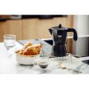 Adler Espresso kohvimasin AD 4421, 320ml, 6 tassi, alumiiniumisulamist, must