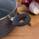 Russell Hobbs Pott RH008491EU7, 24cm, alumiinium, 11cm, sinine marmor, kaanega, induktsioonile sobiv