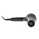 Matu fēns ar 2000 W jaudu 3 temperatūras režīmiem jonu funkciju un difuzora uzgali melns AD2244 Adler