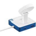 Hyper dokstacija Flex MagCharge HD8100BUGL, 1xHDMI, USB-C, balta/zila