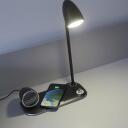 Tellur Nostalgia juhtmevaba laualaadija, Bluetooth k&otilde;lar, laualamp TLL151361, 15W, 5W, 2W, Bluetooth 5.1, 26LM, 3000K