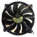 Thermaltake Korpuse ventilaator Pure 20 CL-F015-PL20BL-A, 200 mm, 800 RPM, 28.2 dB, 129.639 cfm, 3-pin, must