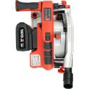 Yato panardinamasis pjūklas YT-821701 18 V d.c., 2800-5500 min⁻&sup1;, 3.6 kg, 4000 mAh, 1 akumuliatorius, įkroviklis 2 h