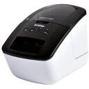 Brother QL-700 uzlīmju printeris QL700RF1, 300 x 300 DPI, 150 mm/sek, melns/balts, automātiskais griezējs, USB
