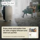 Mill &Otilde;hupuhasti APSILENT, Sobib kuni 115 m&sup2;, 68.3 m&sup3;, WiFi, True HEPA13 filter, antibakteriaalne kate, eelfilter