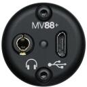 Shure MV88+ VIDEO KIT, galda mikrofons, MV88+DIG-VIDKIT, 24 bit, 48 kHz, 3.5 mm, USB, 1 cm, 180 g, kardioīds