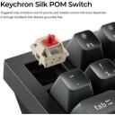 Keychron клавиатура Q1U-M1 75% беспроводная механическая клавиатура, 8K частота опроса, RGB LED подсветка