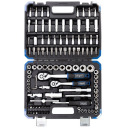 Tool Set 108 pcs, SCHEPPACH, SCH-41082-5DS, 1/4" and 3/8" sockets, durable and compact