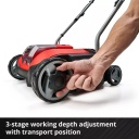 Bezvadu skarifikators / aerators, EINHELL, 3420604, 18V, 280 mm darba platums, 3-stāvu dziļuma regulē&scaron;ana