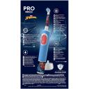 Oral-B Elektriskā zobu birste Vitality Pro Spiderman, 1, 2, akumulators, bērniem, uzlādējama