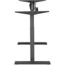 Maclean istu-seisa laua raam ER-433, 73-123cm, 80kg, elektriline k&otilde;rguse reguleerimine, reguleeritav alus