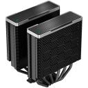 Deepcool AK620 ZERO DARK R-AK620-BKNNMT-G-1, 68.99 cfm, 260 W, 6 медных тепловых трубок, поддержка PWM