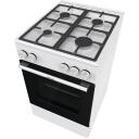 Gorenje Viryklė GG5A10WFFM, 70L, 4 degikliai, balta, 50cm, dujinė orkaitė, grilinimas