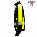 High-visibility jacket FL06, S, PESSO, black/yellow