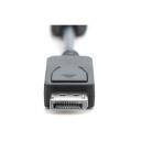 Digitus DisplayPort adapter AK-340400-001-S, 15cm, HDMI A Naine, must, video