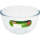 Pyrex Небольшая чаша 33180B &Oslash;21 см 2L Прозрачная, Стекло, Устойчивый -40 до 300 градусов, Многофункциональная чаша