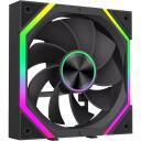 Gamemax Korpuse ventilaator FN12A-N2 WL-R, 120mm, 58.6cfm, 800-2000rpm, H&uuml;drauliline laager, 30.6dBA