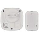 Emos Juhtmevaba uksekell P5733W, P5733W, 150m, 36 meloodiat, IP44, 110dB, 1x3V CR2032 kaasas, self-learning